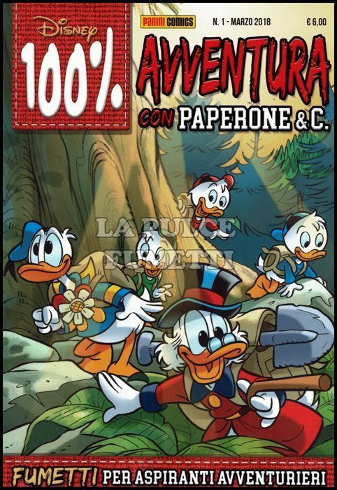 PAPERSTYLE # 1 - DISNEY 100% AVVENTURA CON PAPERONE & C.